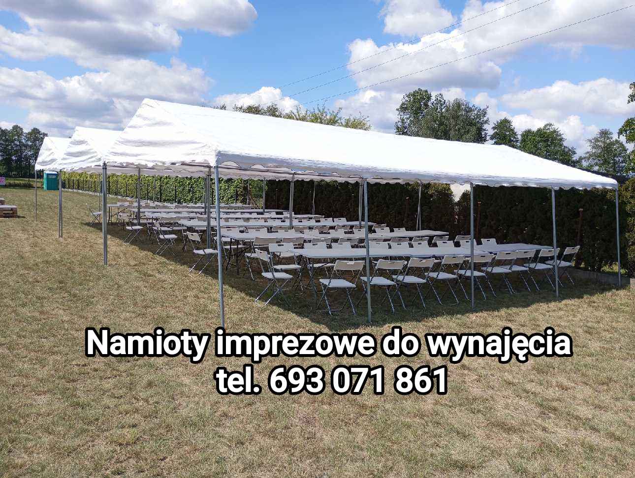 Namioty imprezowe z wyposażeniem do wynajęcia Kutno - zdjęcie 1