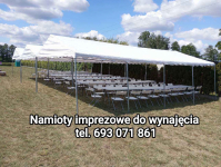 Namioty imprezowe z wyposażeniem do wynajęcia Kutno - zdjęcie 1