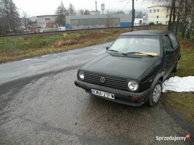Vw , Volkswagen GOLF 2 II - 1,6 DIESEL - 1987r. - OKAZJA !!! Andrychów - zdjęcie 1