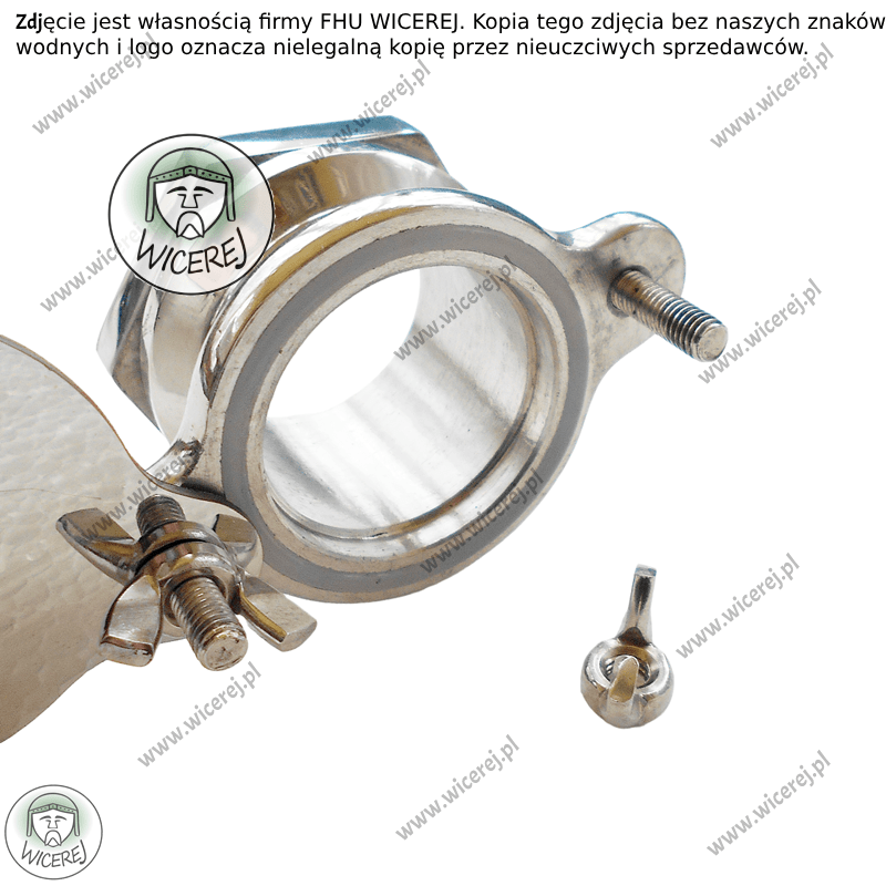 Zawór Klapkowy Nierdzewny Spust Miodu do Miodarki gwint zewnętrzny Jaśliska - zdjęcie 7