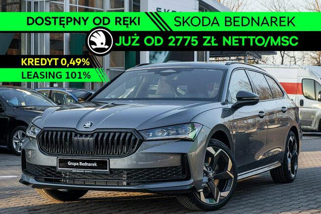 Škoda Superb Combi Sportline 2.0 TDI 193 KM DSG 4x4 Łódź - zdjęcie 1