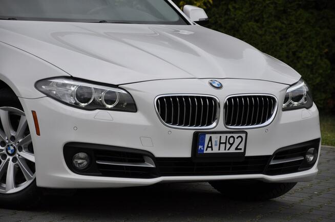 BMW 528 Skóra Fotele El. Navi Kam Szyberdach Piękna Biała Limuzyna Ostrów Mazowiecka - zdjęcie 11
