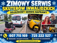 DOJAZDOWY SERWIS SKUTERÓW INWALIDZKICH - ZADBAJ O SPRZĘT ZIMĄ