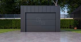 Garaż blaszany 4x6 brama okno drzwi dach blacha na rąbek TKD375 Dąbrowa Górnicza - zdjęcie 4