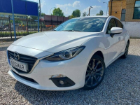 Mazda 3 SALON PL. pierwszy wł. BIAŁA PERŁA Ksenony Kamera Alu18