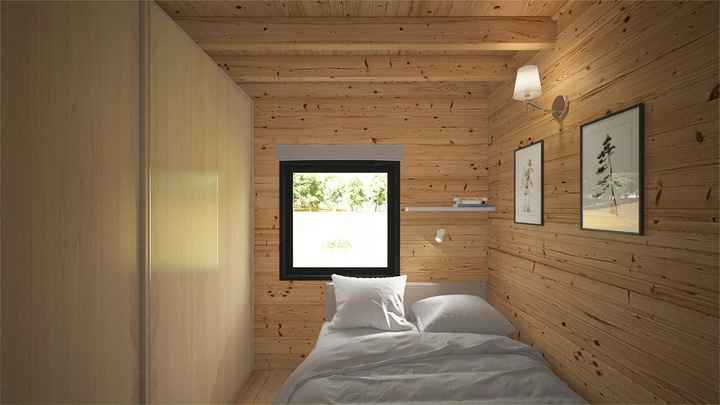 Drewniany Domek 5×8 m Całoroczny – Wytrzymała Konstrukcja Bemowo - zdjęcie 6