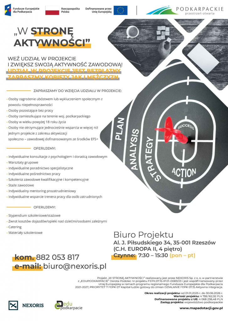 „W STRONĘ AKTYWNOŚCI” Rzeszów - zdjęcie 1