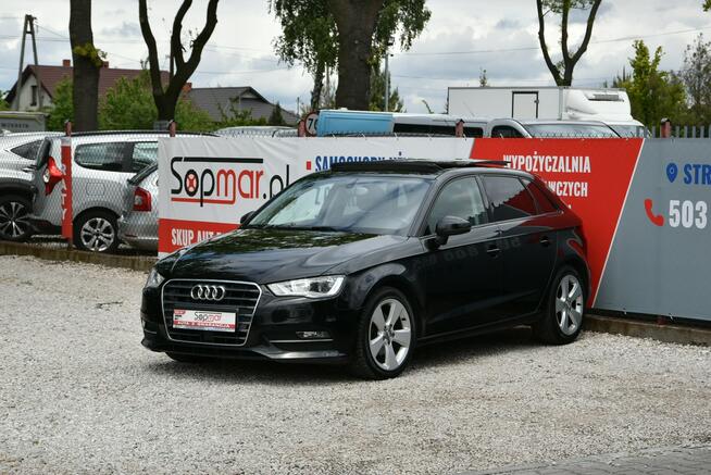 Audi A3 2.0TDi 150KM Manual 2014r. NAVi Xenon LED Panorama Rezerwacja Kampinos - zdjęcie 4