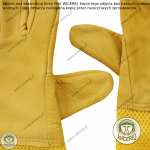 Premium Skórzane Rękawice Pszczelarskie Oddychające 2XL (11) Jaśliska - zdjęcie 5