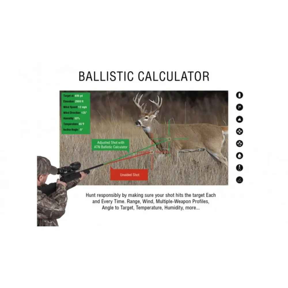ATN Opmod X-Sight 4K Pro5-20x SmartUltra HD Day/NightHuntingRifleScope Bydgoszcz - zdjęcie 4