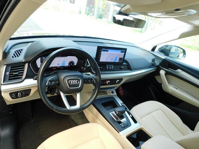 Audi Q5 z Gwarancją Kamera VIRTUAL Zegary Skóra Beżowa Żyrardów - zdjęcie 12