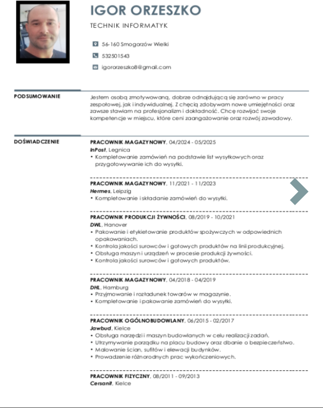 Szukam pracy Krzyki - zdjęcie 2