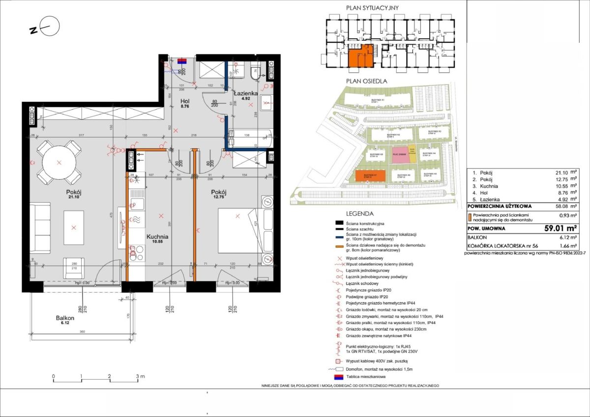 2-pokojowe mieszkanie z osobną kuchnią- Kleszczewo Kleszczewo - zdjęcie 6