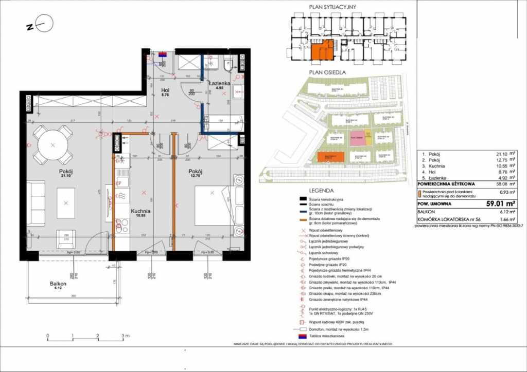 2-pokojowe mieszkanie z osobną kuchnią- Kleszczewo Kleszczewo - zdjęcie 6