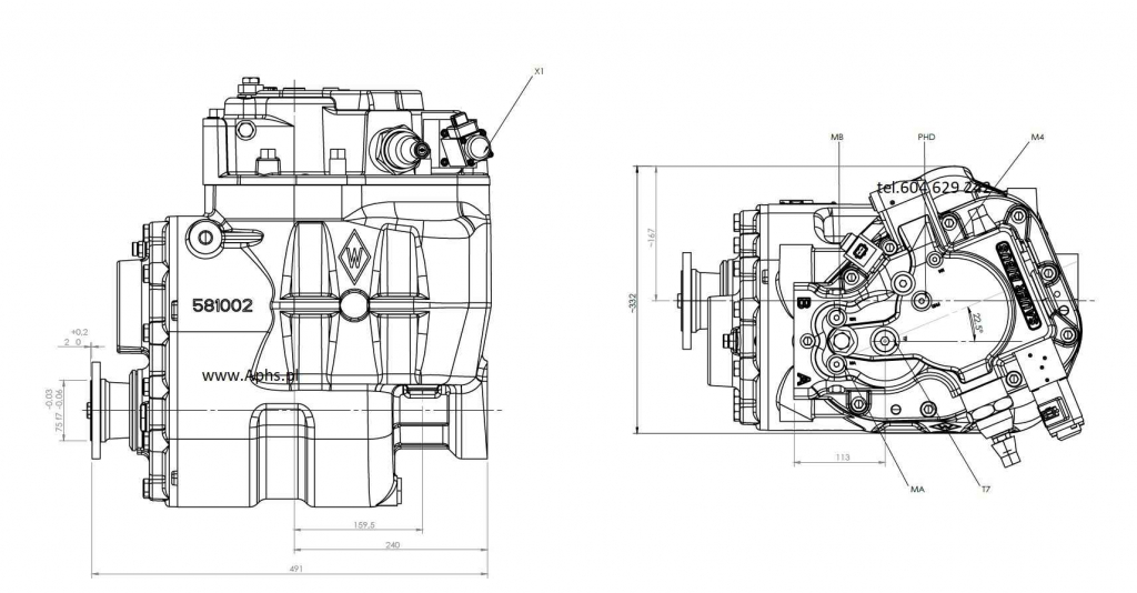 Przekładnia Sauer Walterscheid Hydromechaniczna przekładnia Kramer 480 Olsztyn - zdjęcie 5