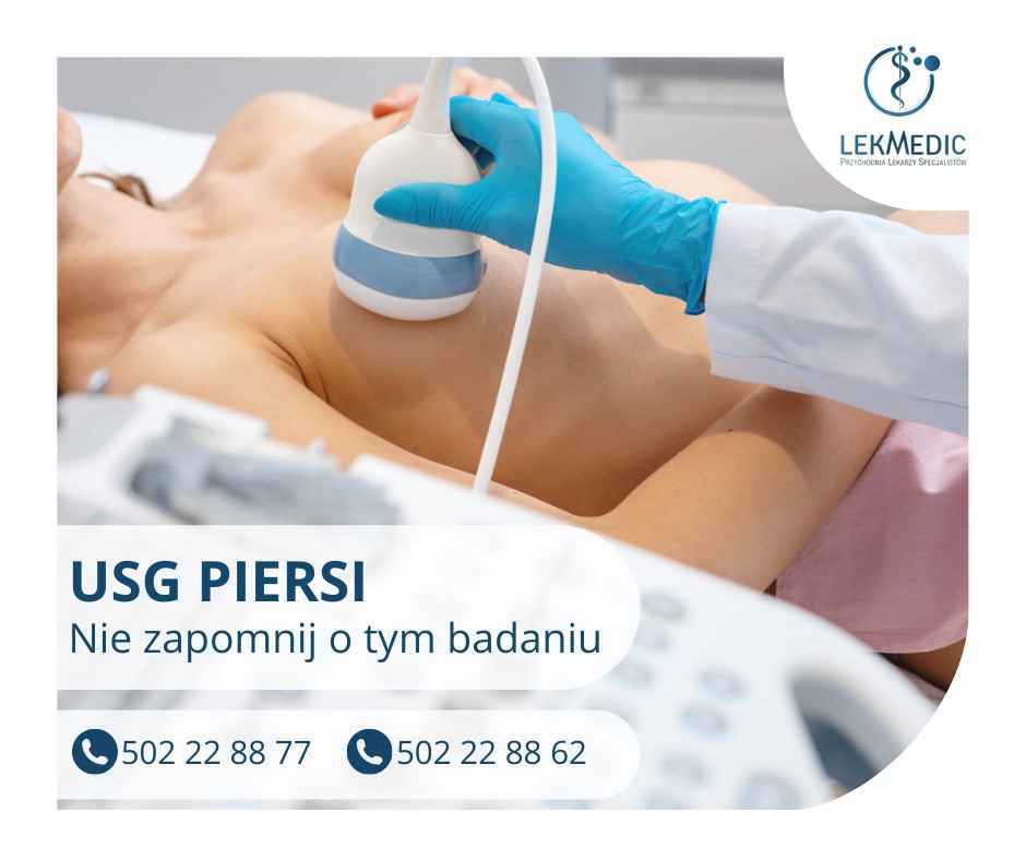 Badanie USG piersi prywatnie -usg piersi-  bez skierowania Bielany - zdjęcie 1