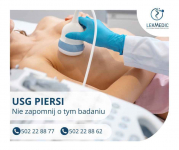 Badanie USG piersi prywatnie -usg piersi-  bez skierowania Bielany - zdjęcie 1