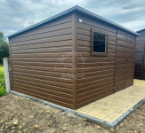 Schowek - domek 4x2 - brama - okno  drewnopodobny ID1060 Sopot - zdjęcie 2