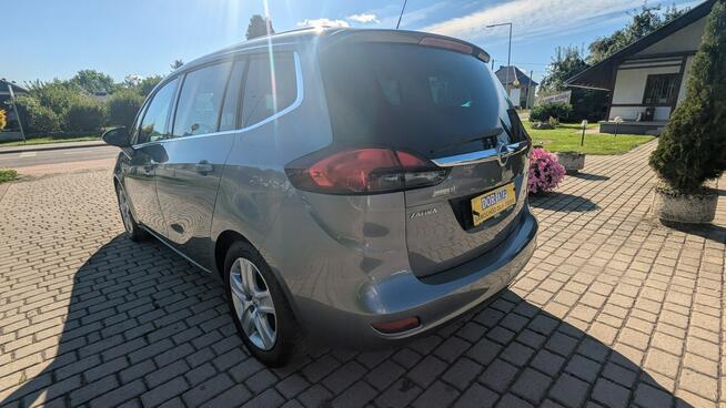 OPEL ZAFIRA C LIFT | 7 MIEJSC | 1.4 TURBO (140 KM) | I REJ. 2018 | Biała - zdjęcie 6