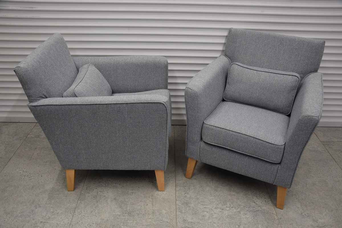 fotele i pufa - komplet jak nowy Olsztyn - zdjęcie 2