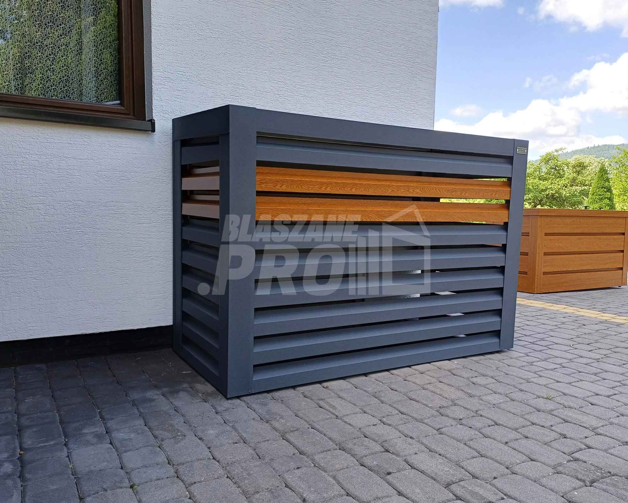 Osłona klimatyzatora - pompy ciepła 130x50x110 cm GP312 Zamość - zdjęcie 5