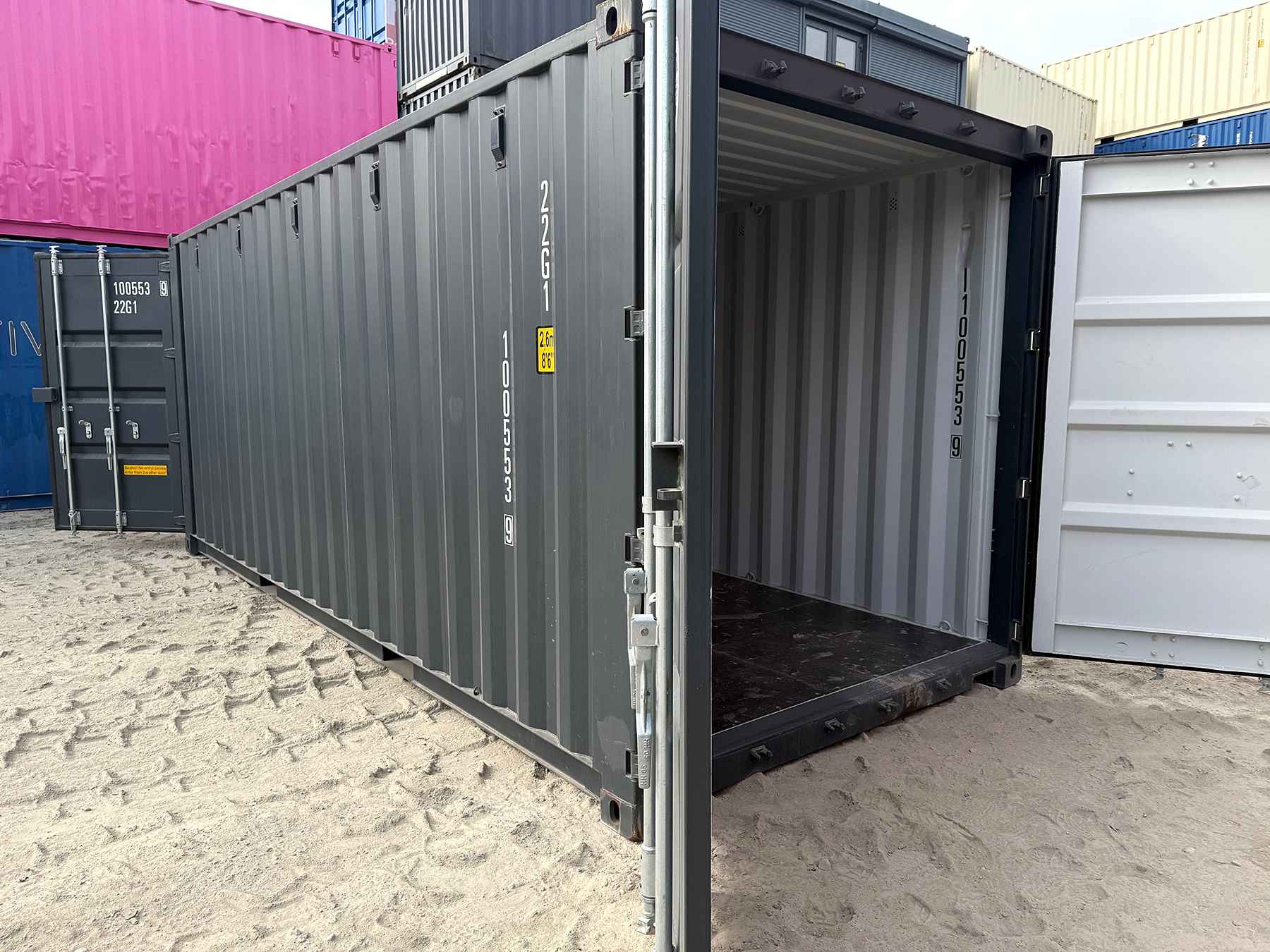 Kontenery 20’DD (double door) Gdańsk - zdjęcie 6