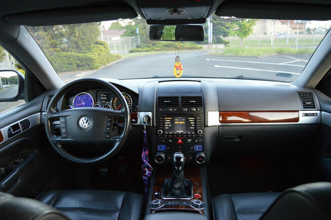 VW TOUAREG , 2.5 TDI R5, 4x4, SKÓRA, NAVI, XENON Długołęka - zdjęcie 10