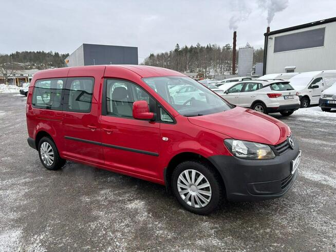Volkswagen Caddy 2.0 MPI 109 KM  MAXI 7 osobowy Zarejestrowany Gąsocin - zdjęcie 8