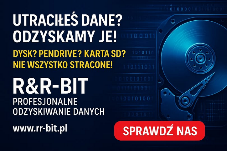 ODZYSKIWANIE DANYCH Z DYSKÓW TWARDYCH I INNYCH NOŚNIKÓW Mielec - zdjęcie 1