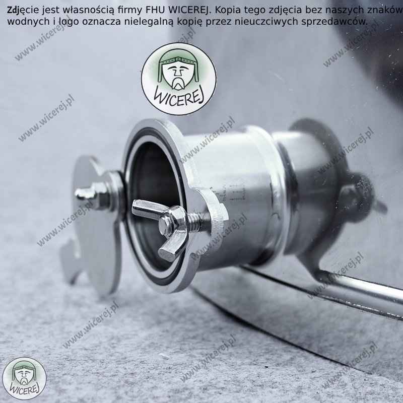 PREMIUM Odstojnik do miodu 150L z ZATRZASKAMI nierdzewny kwasoodporny Jaśliska - zdjęcie 3