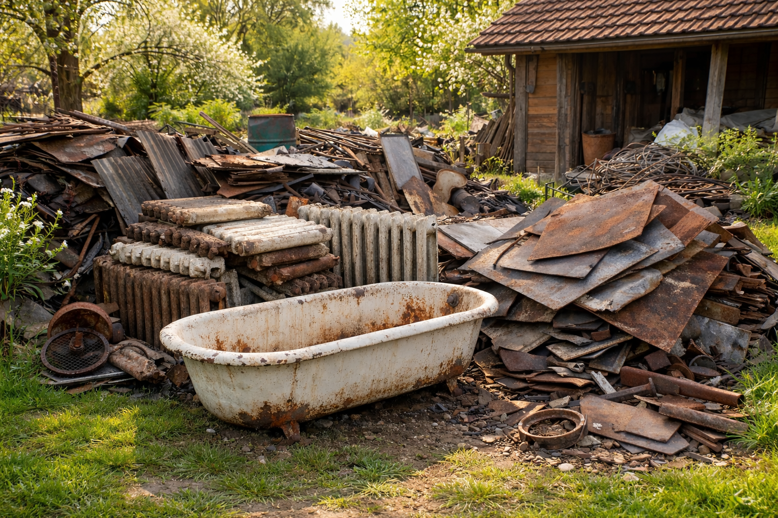 Wywóz Złomu , odbiorę złom za darmo Kielce - zdjęcie 1