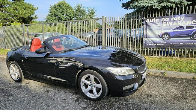BMW Z4 cabrio czarna na raty wynajem bez BIK od FastCars Kraków - zdjęcie 11