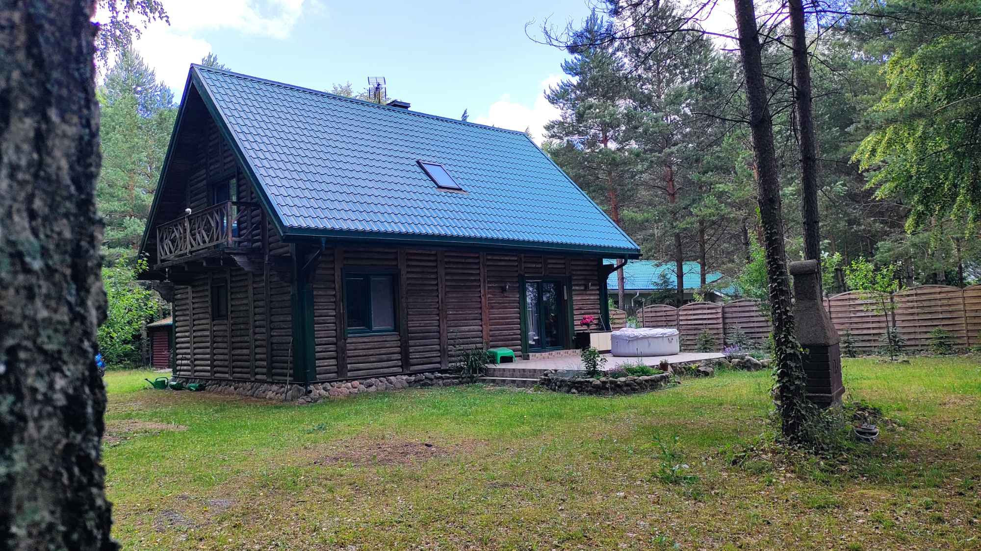 Dom drewniany z Atrakcyjną Lokalizacją w lesie 5 km od Białegostoku Niewodnica Kościelna - zdjęcie 3