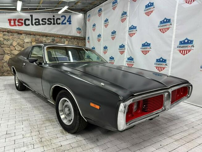 Dodge Charger III 1973 Palący i jeżdżący  Czarny potwór Polecam V8 Sulechów - zdjęcie 1