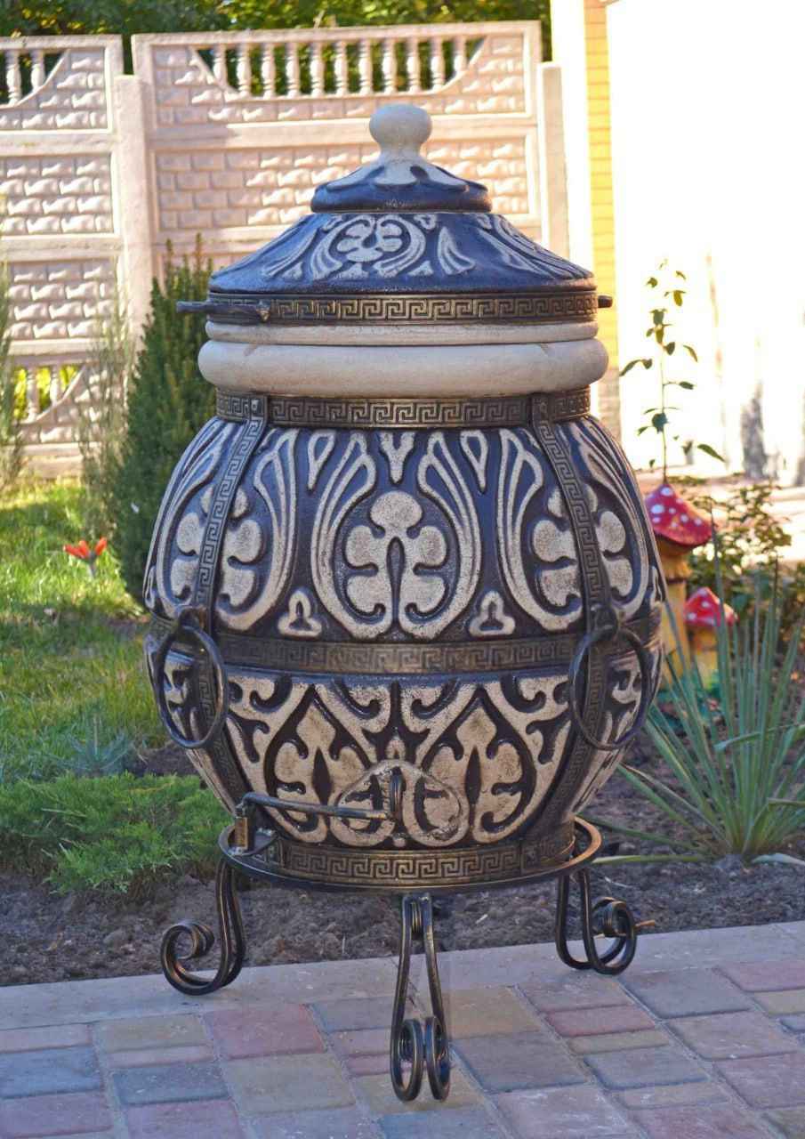 Tandoor ATTIKA 85L | Piekarnik grillowy Premium Fireclay Śródmieście - zdjęcie 2