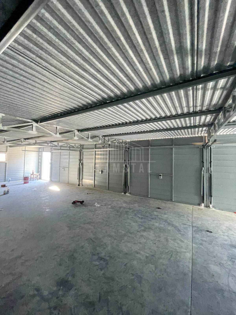 Garaż blaszany 16x5 m - 4x brama uchylna - 3x okno - 2x drzwi  TS1326 Jastrowie - zdjęcie 5