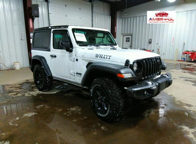 Jeep Wrangler Willys Sport, 2021, 2.0L, 4x4, porysowany Warszawa - zdjęcie 1