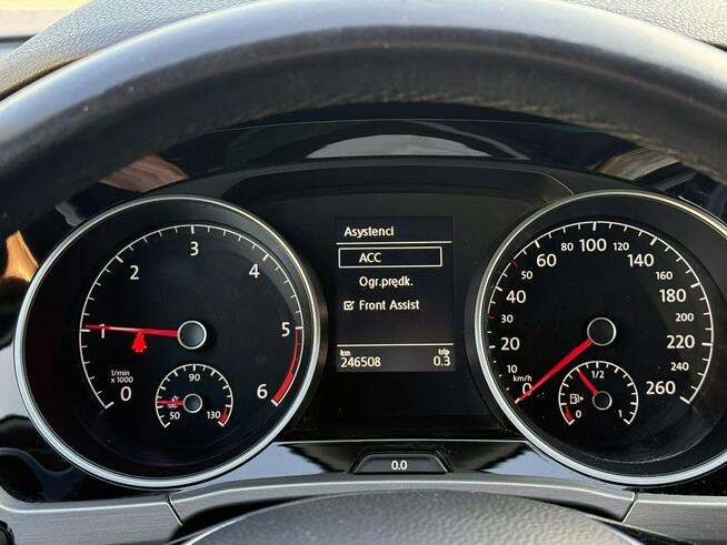 Volkswagen Touran 1,6TDi 115KM/DSG/ACC/Parktronic/7foteli/Serwis/Hak Węgrów - zdjęcie 10