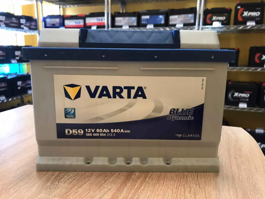 Akumulator 60Ah 540A VARTA Blue Dynamic D59 EN Ostrów Wielkopolski - zdjęcie 1