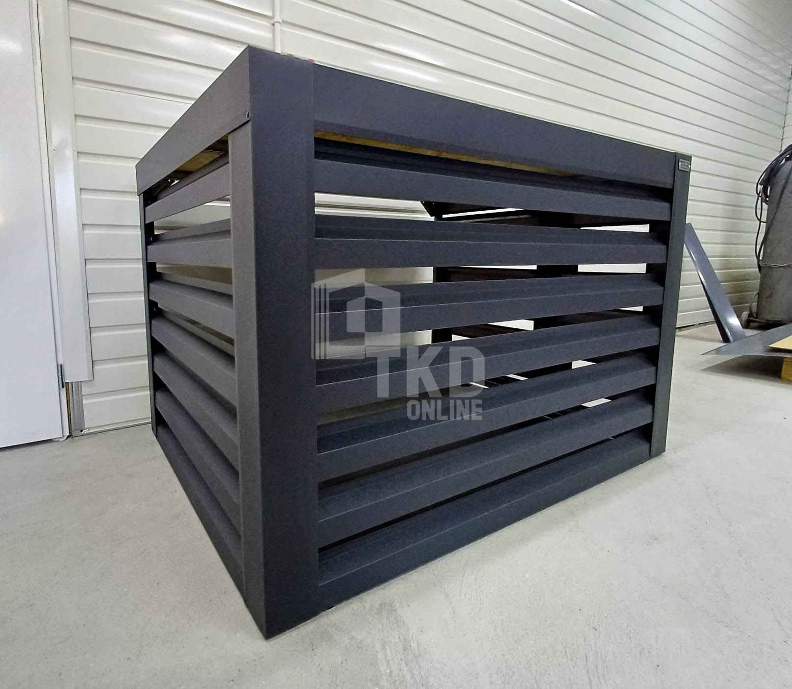 Osłona klimatyzatora – pompy ciepła 110x60x80cm cm antracyt TKD447 Bydgoszcz - zdjęcie 3