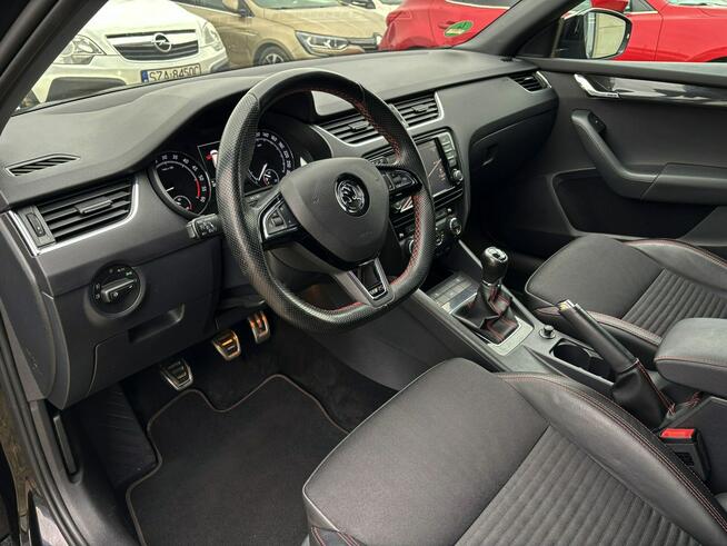Octavia RS 2.0 TDI 185km SKÓRA bixenon NAVI serwis BEZWYPADEK 2017 Tychy - zdjęcie 12