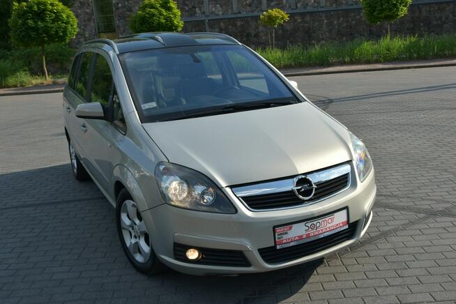 Opel Zafira 1.9CDTi 120KM 2005r. 7os. Tempomat Klima Kampinos - zdjęcie 3