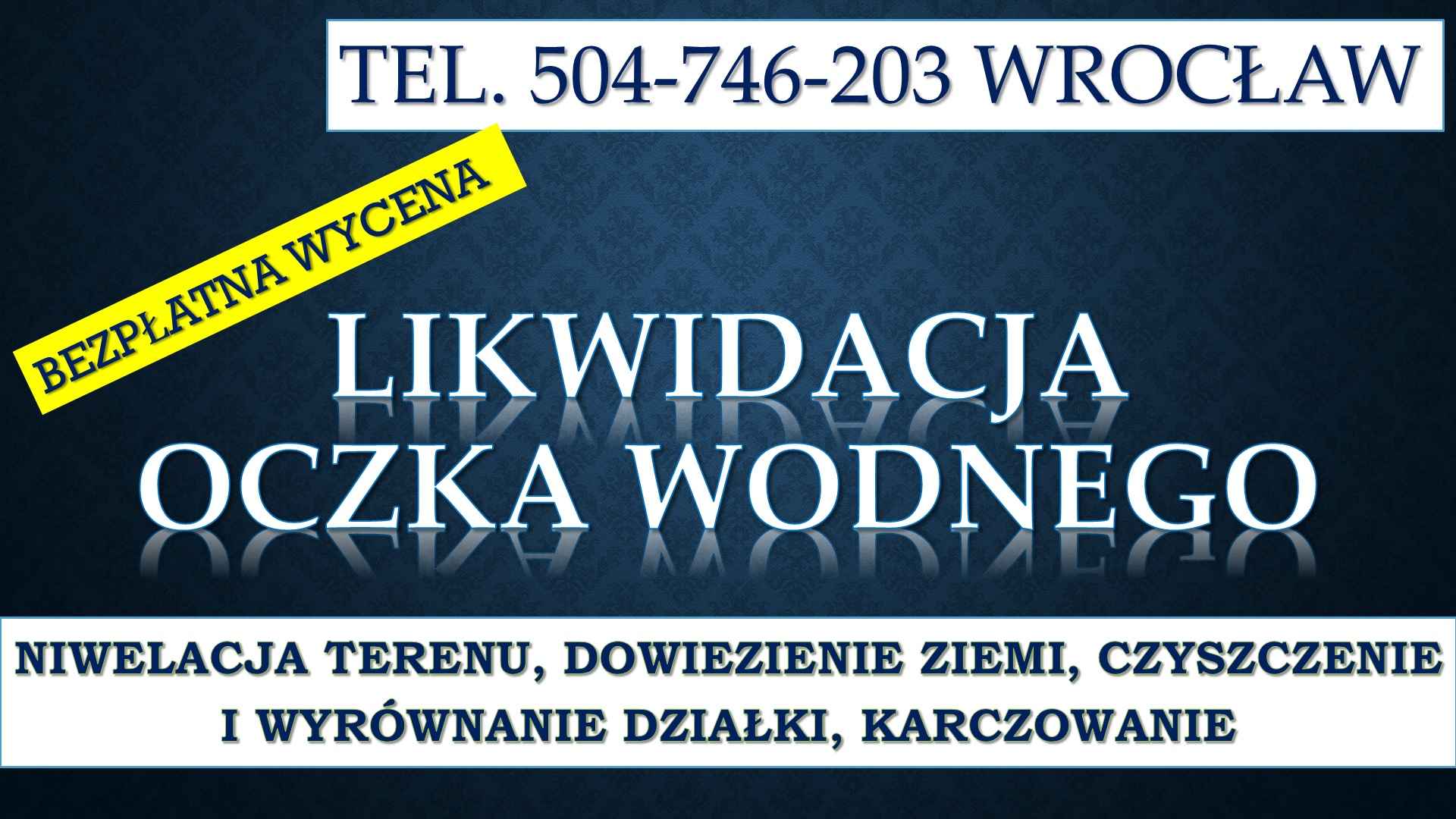 Wyrównanie działki, cena, tel 504-746-203. Uzupełnienie ziemi, Wrocław Psie Pole - zdjęcie 2