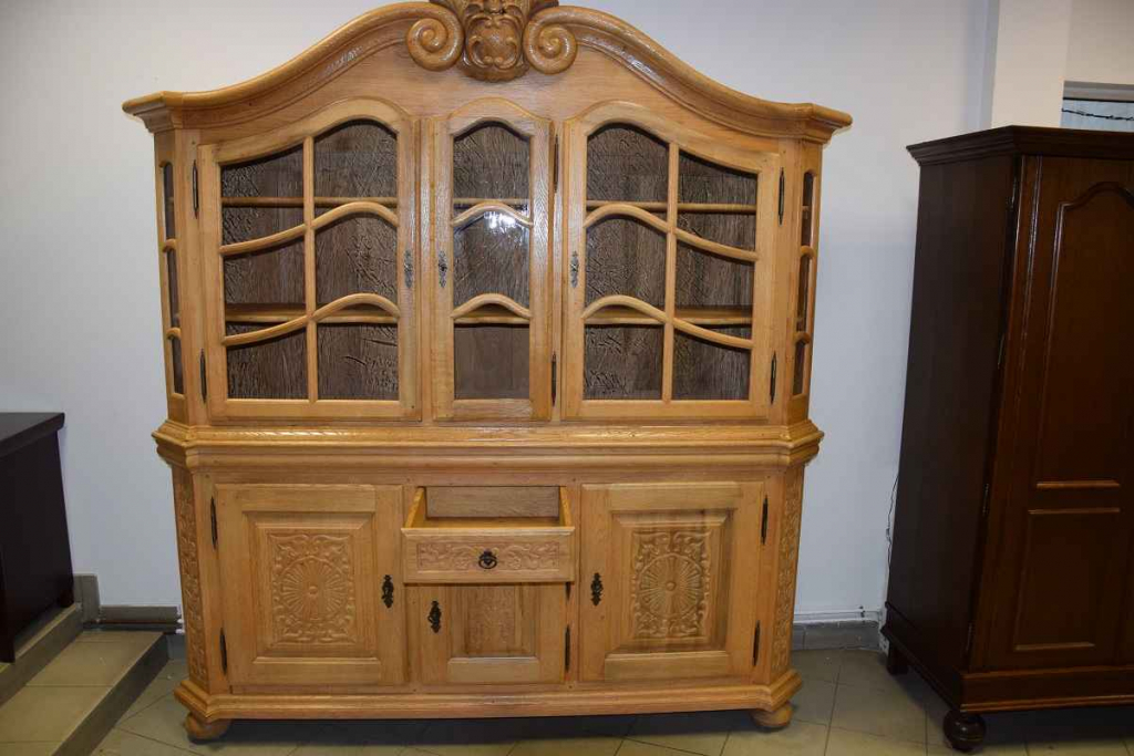 kredens z drewna dębowego - super stan Olsztyn - zdjęcie 3