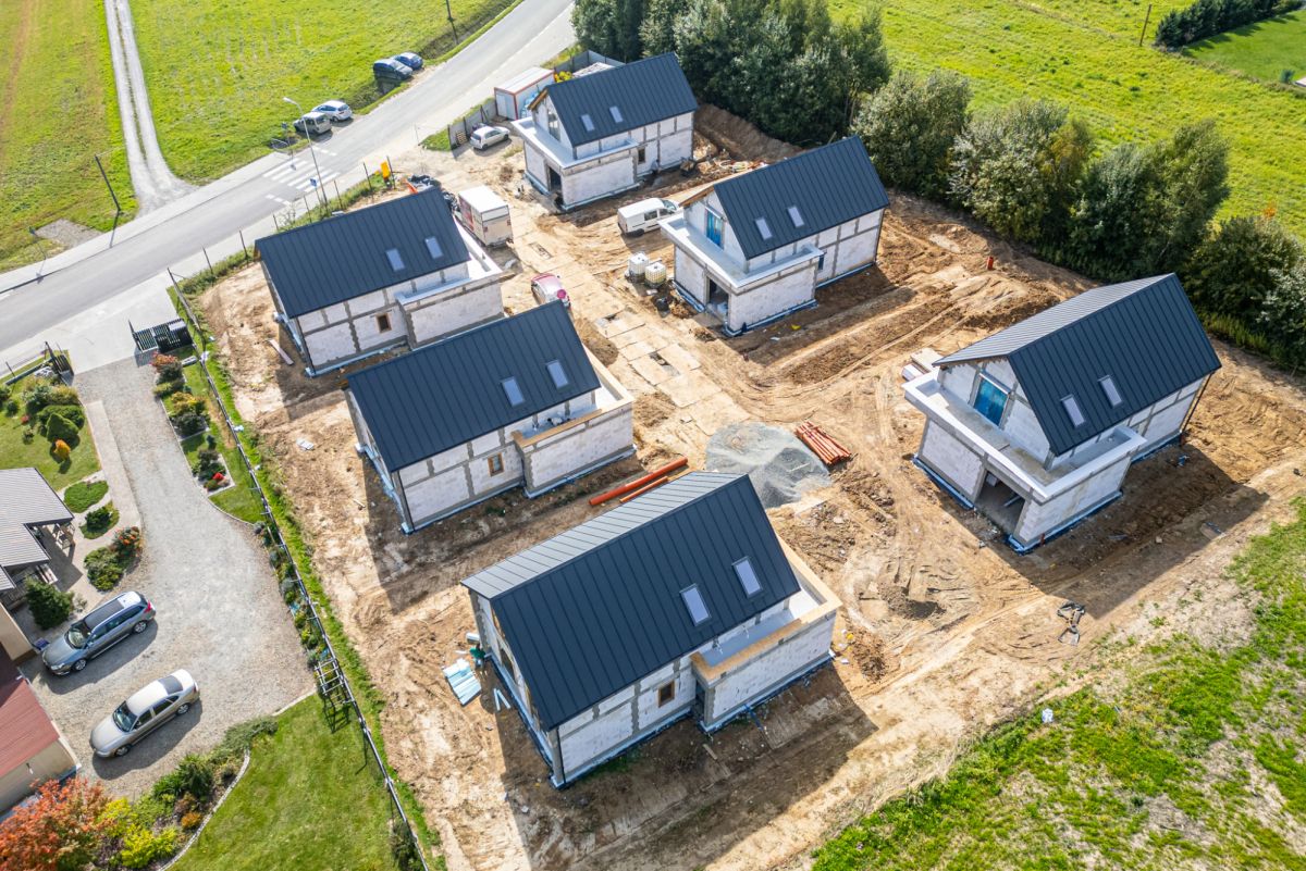 Nowoczesny dom 109 m² z garażem | Duże przeszkleni Malawa - zdjęcie 4