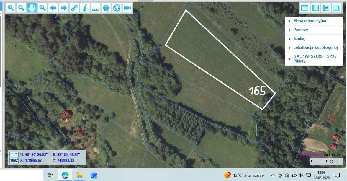 Działka BUDOWLANA, Bieszczady, Bóbrka, k. SOLINA Bóbrka - zdjęcie 7