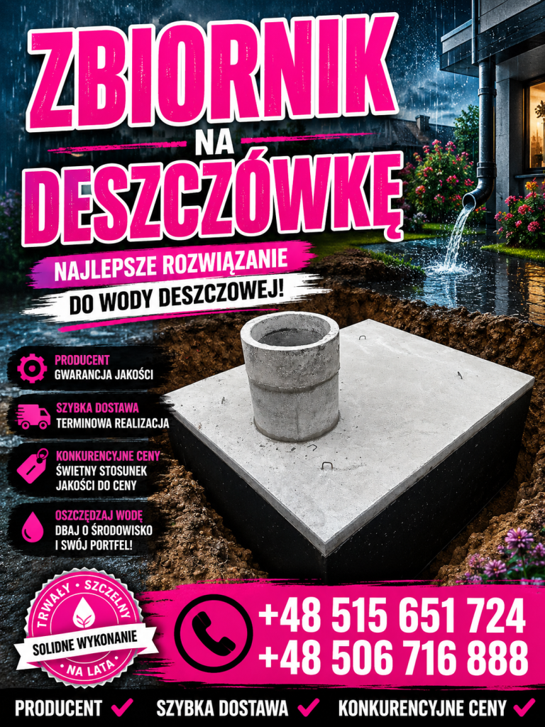 Zbiorniki na deszczówkę Augustów - zdjęcie 1