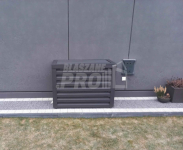 Osłona klimatyzatora - pompy ciepła 90x40x80 cm antracyt GP300 Busko-Zdrój - zdjęcie 5