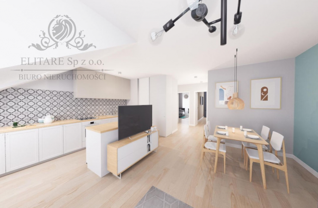 Mieszkanie 3pok, 63,11m2 z balkonem, przestrzałowe/ Brochów, Wrocław Wrocław - zdjęcie 3