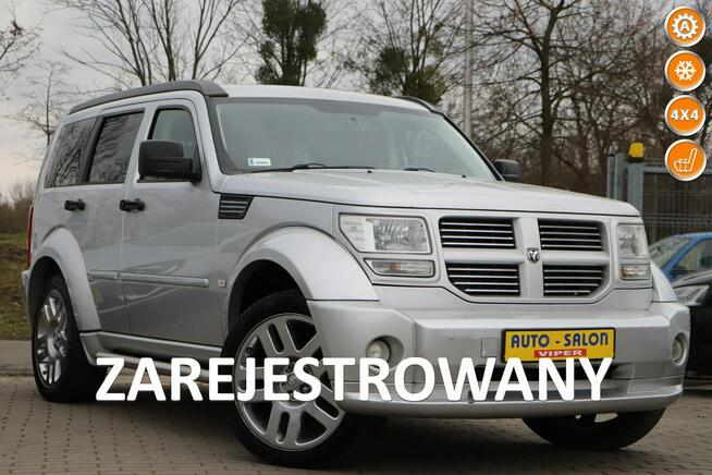 Dodge Nitro SKÓRA, klima, automat, 4x4, hak, zarejestrowany Opole - zdjęcie 1